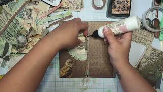 Beautiful Birds Trifold Flip Flop Journals #junkjournal