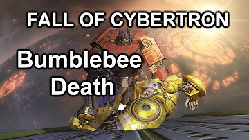 TRANSFORMERS FALL OF CYBERTRON BUMBLEBEE DOWN