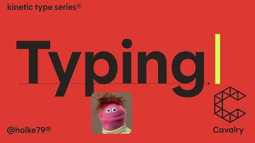 KTS® - Typing text - Cavalry