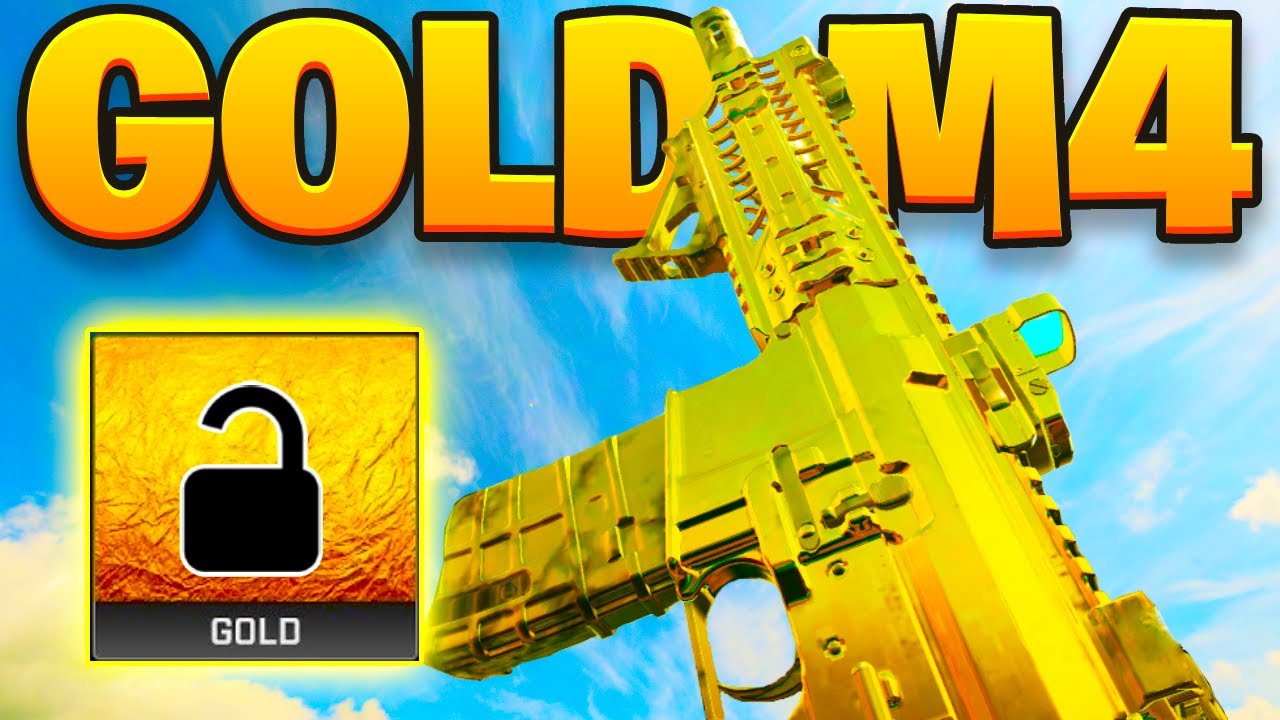 Cleanest GOLD Camo IN COD History MW2 YouTube