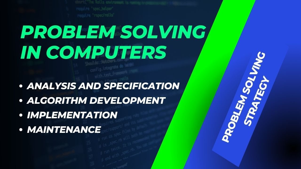 Problem Solving Process in Computers - YouTube