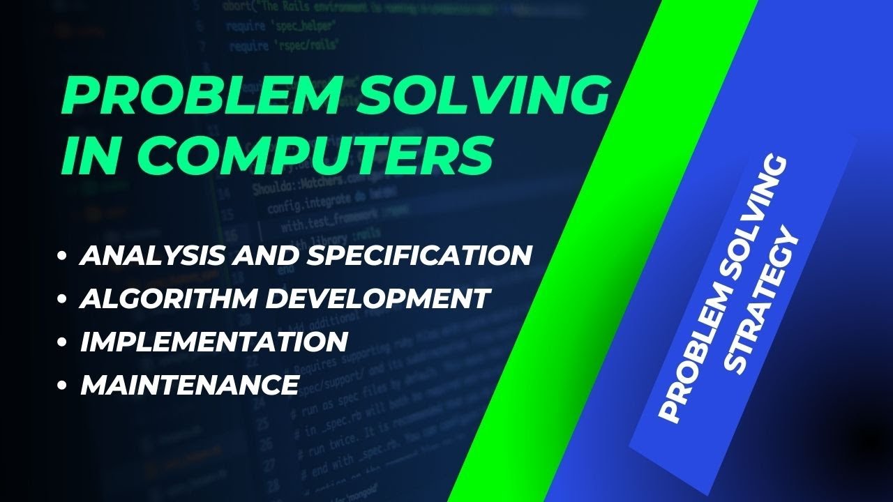 fundamentals of computer problem solving