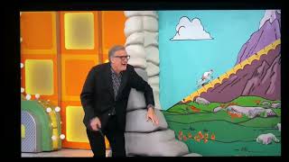 The Price is Right - Cliff (Hanger) fallen off the rock!