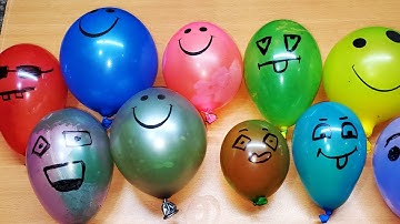 Making Fluffy Slime with Funny Balloons!  Satisfying ASMR Slime Video 101