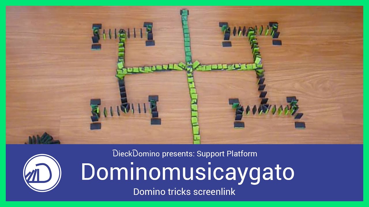 Domino tricks screenlink [Dominomusicaygato, Support Platform]