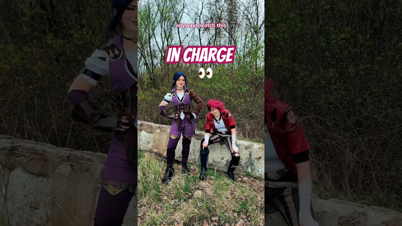 I'm in charge in this relationship | Caitlyn Kiramman & Vi @witchera_ #cosplay Caitvi | Arcane