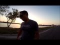 Longboard Skateboarding on Arbor Skateboard Co Deck in Bay Head NJ Beach