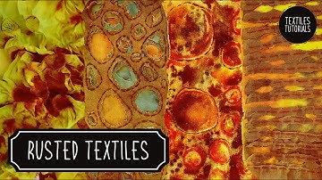 Textile Art Tutorial - The Rust Project Sketchbook