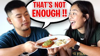 Eating ONLY what my Girlfriend Eats | 