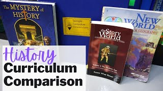 Homeschool History Curriculum Comparison | Sonlight, Story of the World, Abeka, Mystery of History
