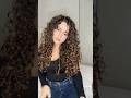 Curly hair routine 🖤 #hair #curlyhair #curls #cheveux #boucles #cheveuxbouclés #beaute #hairstyle