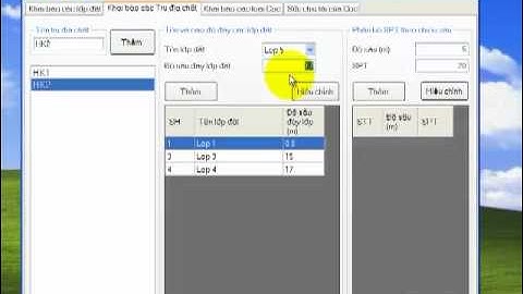 Tính toán sức chịu tải của Cọc