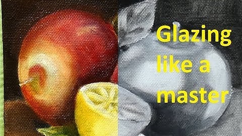 Oil Color Glazing like a 