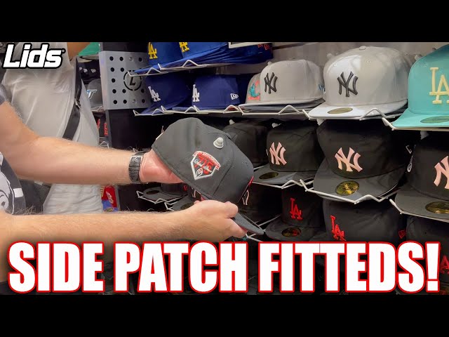 fitted hats with patches