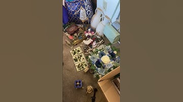 Declutter my craft supplies and home decor #shorts