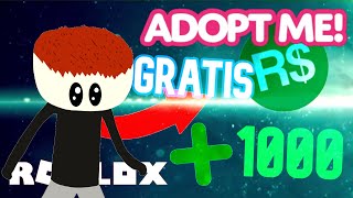 ADOPT ME TE DA ROBUX GRATIS 2020  *100 ROBUX* ¿FUNCIONA? ROBLOX