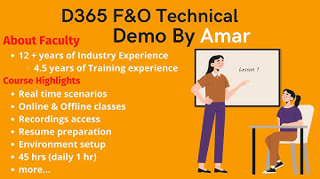 AJ Technlogys | D365 F&O Demo By Amar |