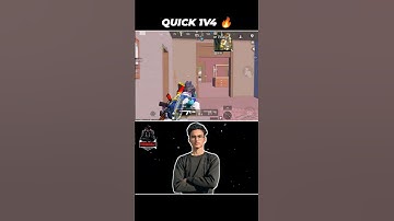 Quick 1v4 🔥 #shorts #youtubeshorts #battlegroundsmobileindia #bgmi #1v4 #1v4clutch