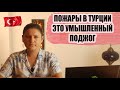 В ТУРЦИИ ДО СИХ ПОР БУШУЮТ ПОЖАРЫ И ЕСТЬ ИНФОРМАЦИЯ, ЧТО ЭТО УМЫШЛЕННЫЕ ПОДЖОГИ