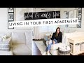 FIRST APARTMENT SERIES: What It's Really Like Living in Your First Apartment