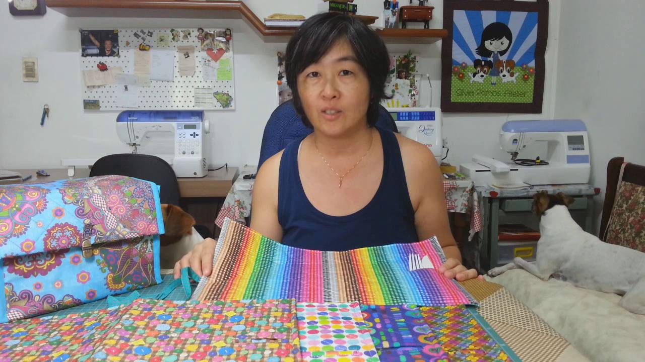 DIY - Jogo Americano com bolso embutido para talheres