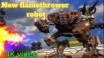 ARMOR ATTACK - New Robot CINDER gameplay (Test Server)