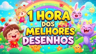 1 Hora Dos Melhores Desenhos Clássicos Infantis | Coletânea De Desenhos 👶