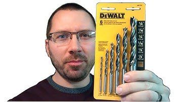 DEWALT Brad Point Drill Bit Set Review