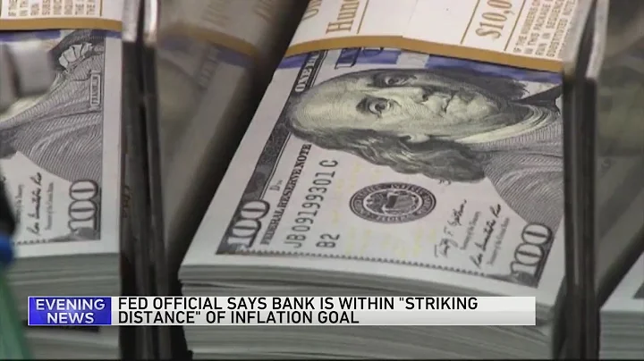 Top Federal Reserve official says inflation fight seems nearly won, with rate cuts coming