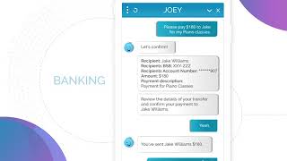 Joey - AI Powered Banking Chatbot