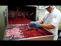 Amazing skills of making blood sausage, Handmade sundae / 신포순대 / Korean street food