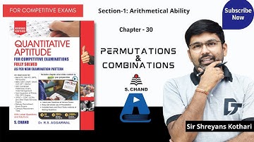 Chapter-30 : Permutations and Combinations Tricks | Quantitative Aptitude | S Chand Academy