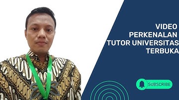 Video Perkenalan Tutor Online Universitas terbuka l Tutor 2023
