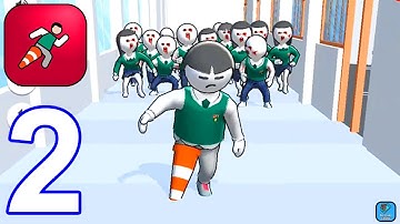 All Of Us Are Zombie:Dead Game - Gameplay Walkthrough Part 2 Levels 13-22 (iOS,Android Gameplay)