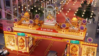 Indias Grandest Gems Jewelry Diwali Festival 3D Walkthrough By Four Corner Render 2025.