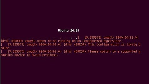 How to Fix Ubuntu 24.04 LTS in Virutal box