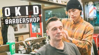 💈 Relaxing Haircut Hairwash & Style 부산 이발소 | OKID Barbershop Busan South Korea