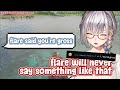 Flare&#39;s watching Danchou&#39;s stream when she&#39;s talking about her [Hololive ENG Sub - Shirogane Noel]