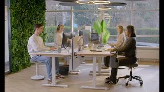 Leitz Ergo Electric Sit Standing Desk 140 x 80cm -  16:9