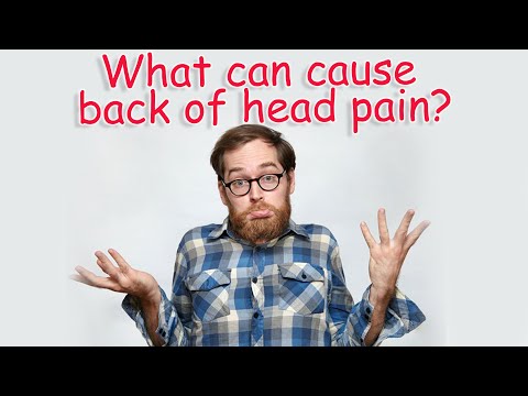 What can cause Back of Head Pain?