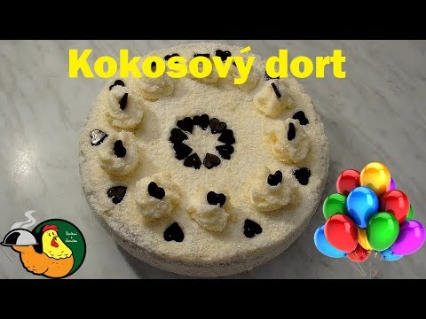 Video: Jak Vyrobit Kokosový Dort