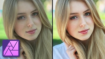 How to Edit a Portrait from Start to Finish in Affinity Photo