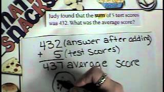 Math Snacks - Beware of Keywords