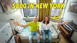 Her Apartment Costs $800 in New York City…