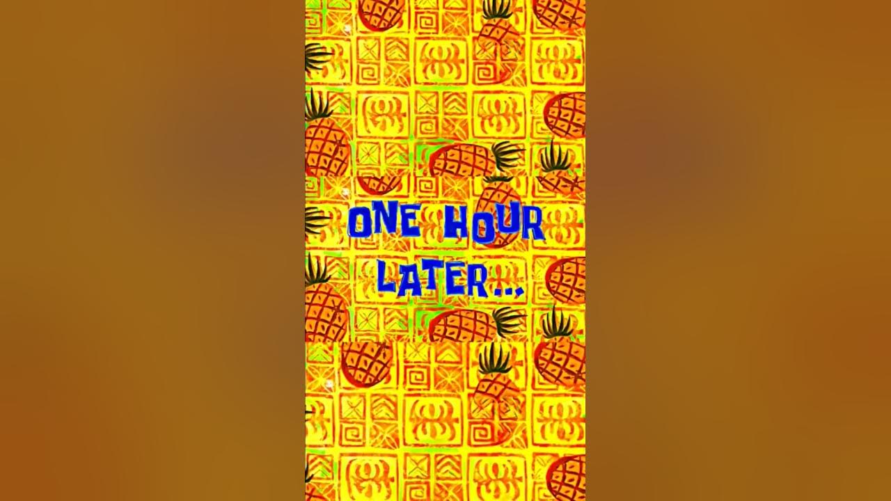 #shorts #spongbob "One Hour⏳ Later" - Spongebob Time Cards🔥Sound Effect ...