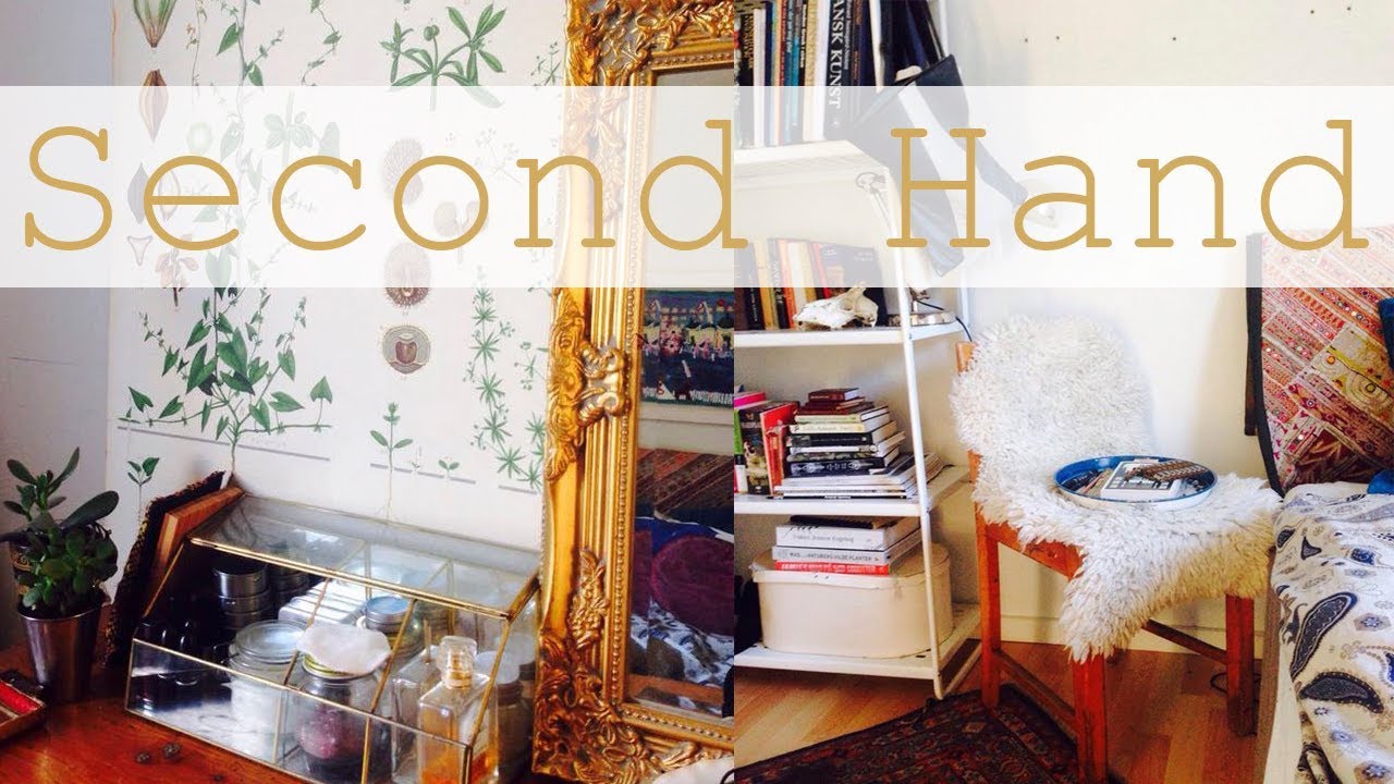 ECO ROOM TOUR // SECOND HAND HOME - YouTube - Second Hand Home Decor