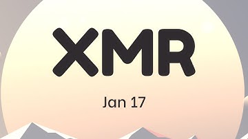 42. Monero XMR Technical Analysis (17 Jan 2022)