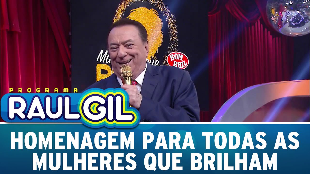 Programa Raul Gil (14/10/15) Homenagem para todas as Mulheres Que Brilham YouTube Programa Raul Gil (14/10/15) Homenagem para todas as Mulheres Que Brilham YouTube