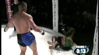 Highlights of Pat Barry's 1st 3 MMA Fights