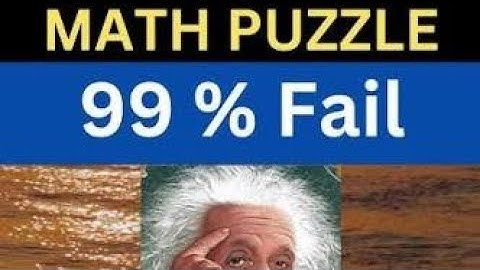 IQ TEST~ 99% FAIL #mathsquiz #foryou! Can YOU solve it?